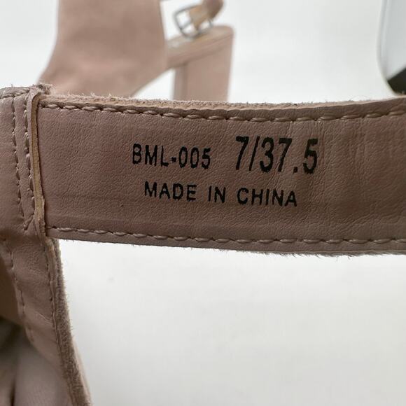 CL by Laundry Peep Toe Slingback Bestie Sandals Womens US 7 EU 37.5 Powder Pink - Picture 8 of 8